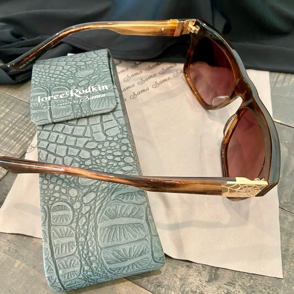 Sama Eyewear Lorre Rodkin Couture. W Case. Eyecloth. As new - Picture 5 of 11